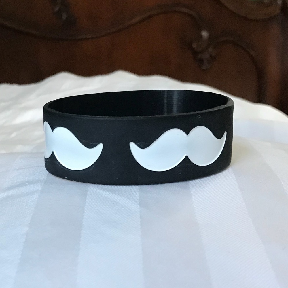 🌟3 for $10🌟 Fall Out Boy and mustache bracelets